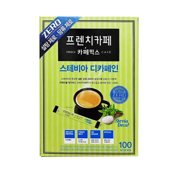 남양프렌치카페카페믹스스테비아디카페인100Tx1개.