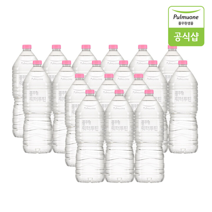 풀무원샘물 워터루틴 무라벨 생수 2L X 18병