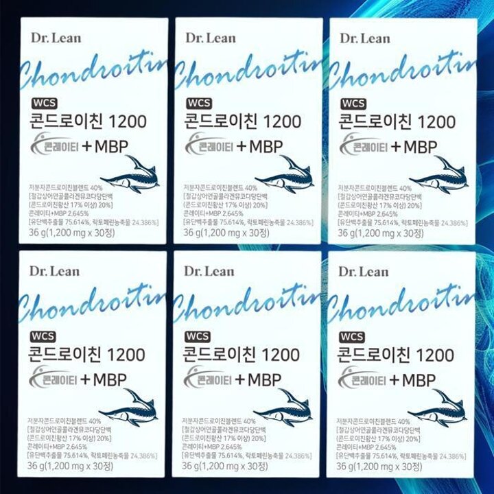 닥터린 콘드로이친 1200 콘레이티   MBP 철갑상어 30정 x 6박스 (33306013)