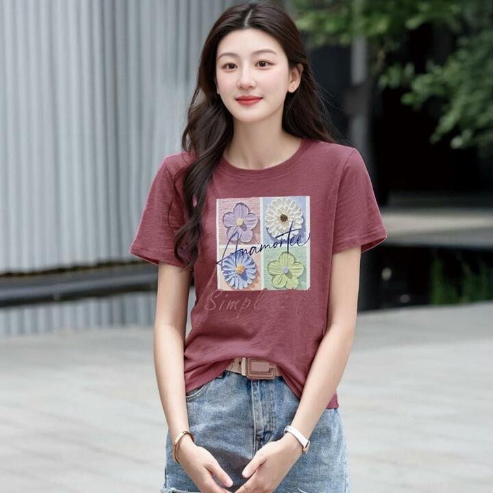 [알트베니] 모아젤인견티셔츠3종