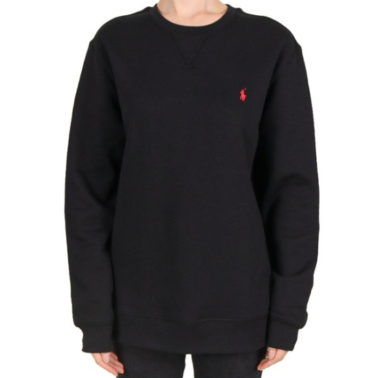 폴로랄프로렌 26FW 로고 기모 맨투맨 블랙 성인사이즈 323772102 004 L-XL