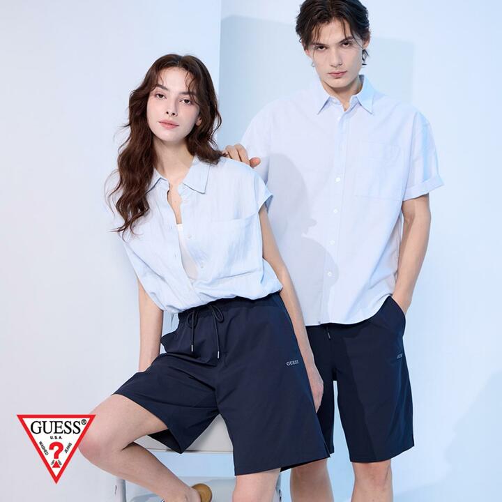 [신세계단독] 게스(GUESS) 썸머 5부 팬츠(남여공용) 4종