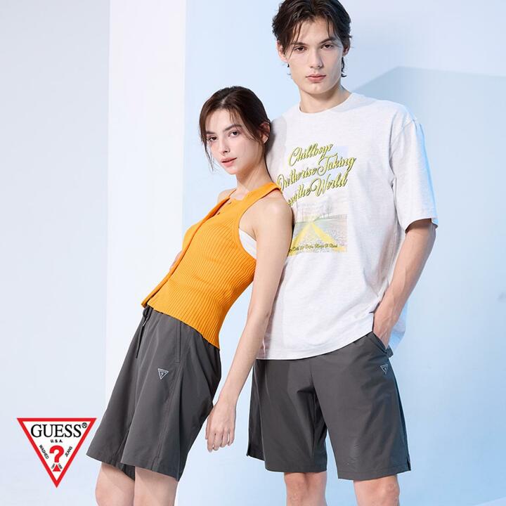 [신세계단독] 게스(GUESS) 썸머 5부 팬츠(남여공용) 4종