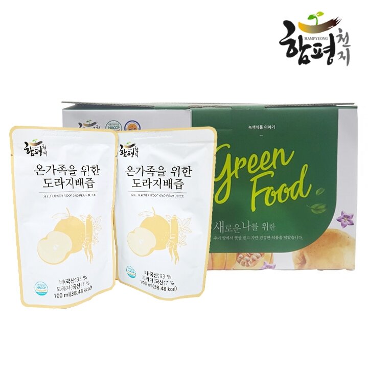 [함평천지] 도라지 배즙(100ml x 30포)