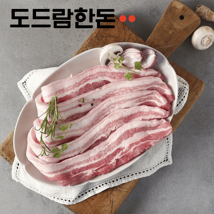 [G] 도드람한돈 냉장 오겹살 500g (구이용)