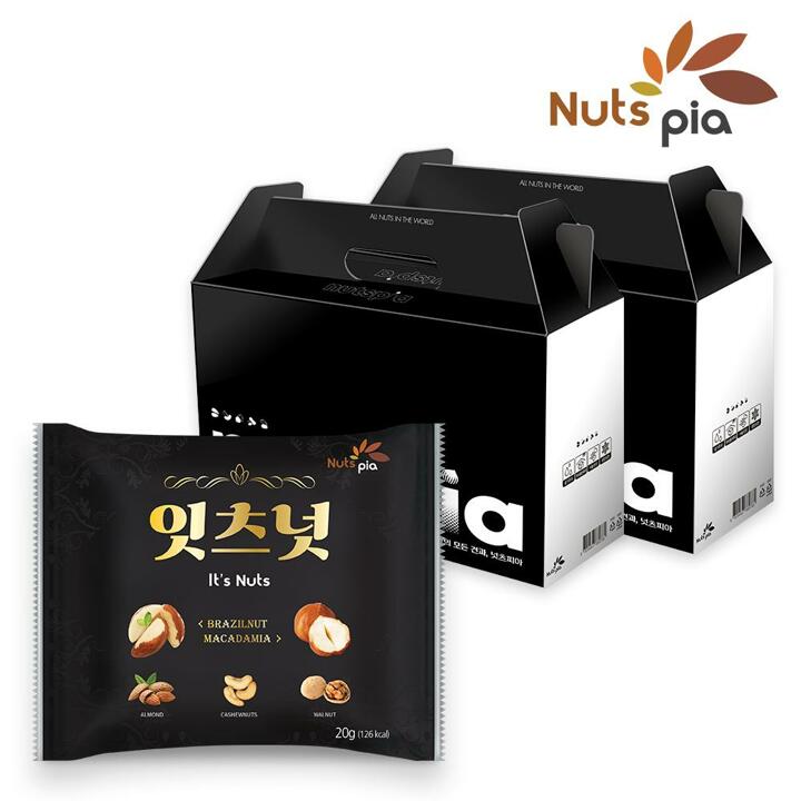 [넛츠피아] 잇츠넛 100봉 선물세트 (50봉x2세트)