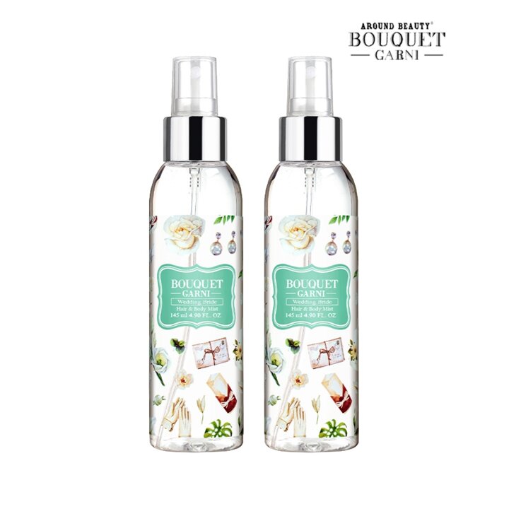 부케가르니 헤어 앤 바디미스트 웨딩브라이드향 145ml x2개