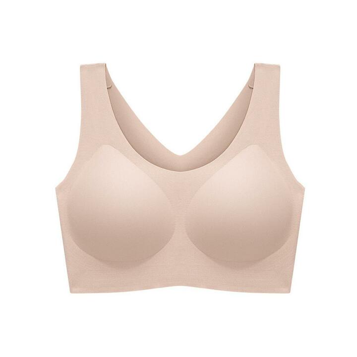할인바이할인 [1+1] 무지 편안한 쿨메쉬 숨쉬는 심리스 노와이어 브라 컬러2종