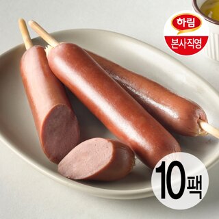 하림 마늘후랑크 70g 10팩