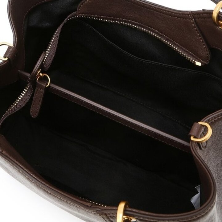 (광주신세계)버건디 로고장식 가죽 토트백 HIBA6E511D2