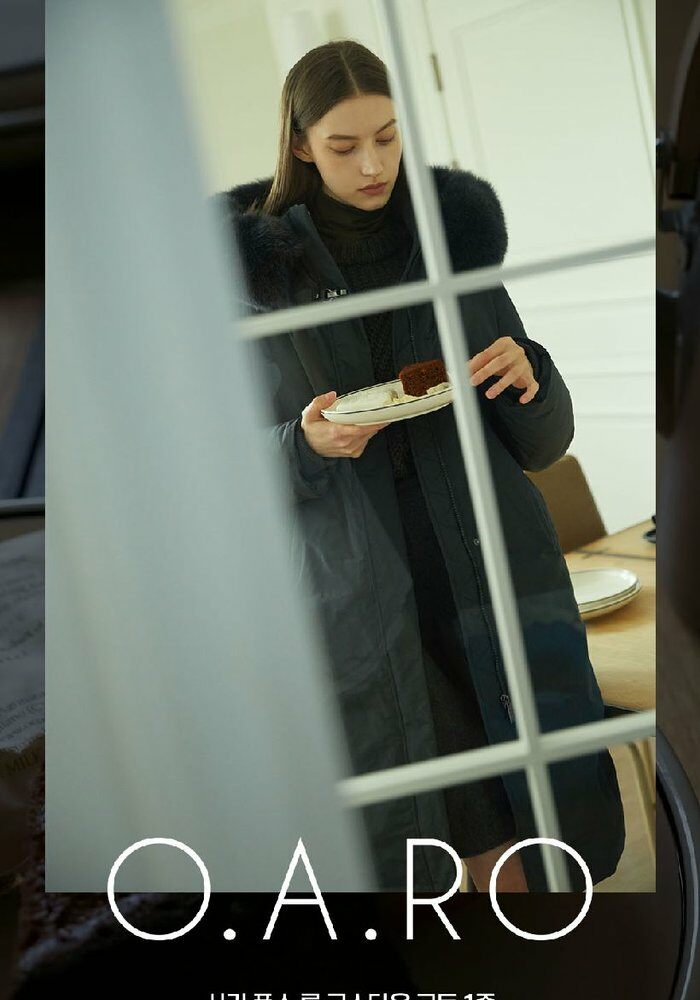 [삼성카드5%할인]★10만원 인하★오아로 24FW 사가폭스 롱 구스 다운코트 1종