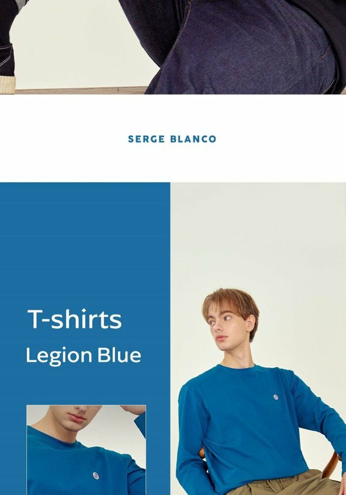 [카드 5%할인]세르즈블랑코 긴팔티셔츠 4종 남성