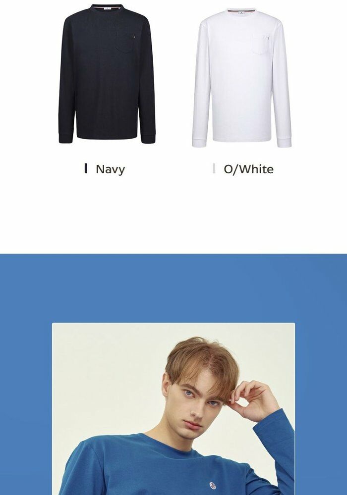 [카드 5%할인]세르즈블랑코 긴팔티셔츠 4종 남성