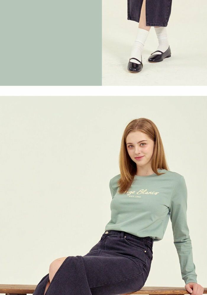 [카드 5%할인]세르즈블랑코 긴팔티셔츠 4종 여성
