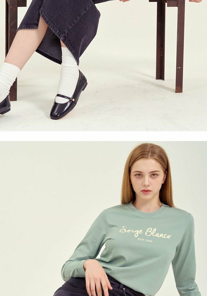 [카드 5%할인]세르즈블랑코 긴팔티셔츠 4종 여성