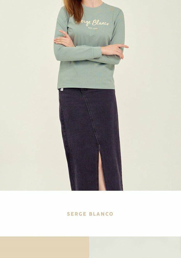 [카드 5%할인]세르즈블랑코 긴팔티셔츠 4종 여성