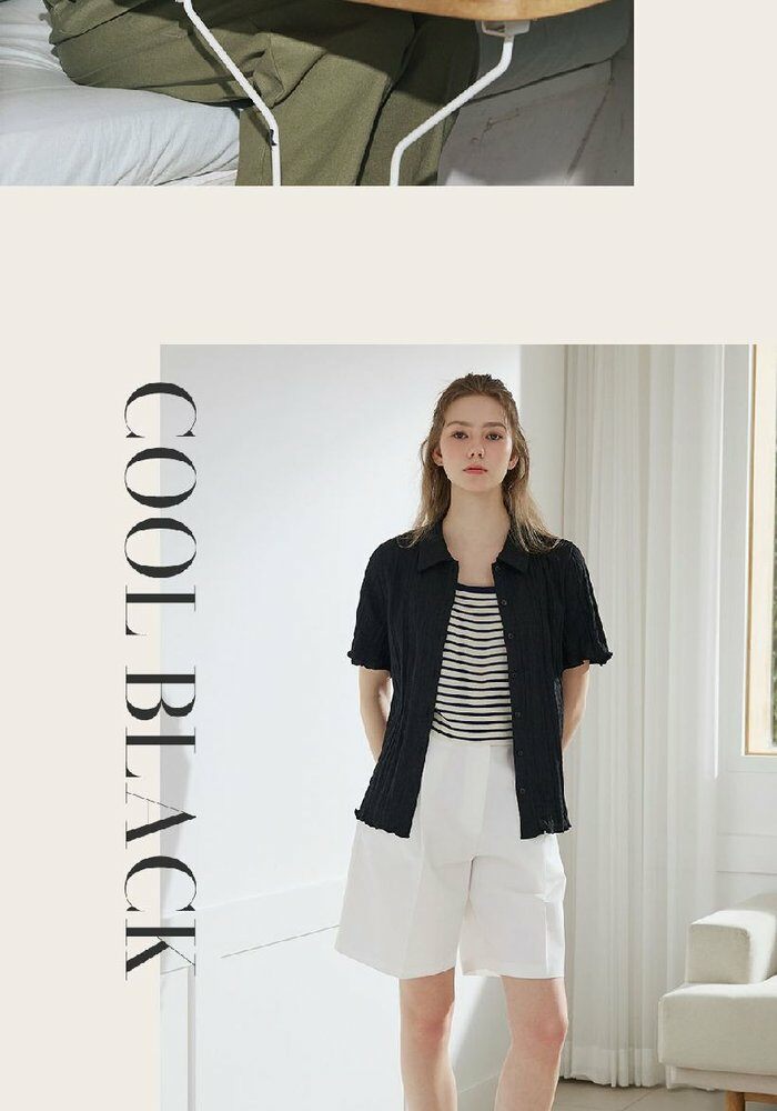 [카드 5%할인][런칭가59,900원→2만원↓] 브이컷 26SS 크링클 셔츠 3종