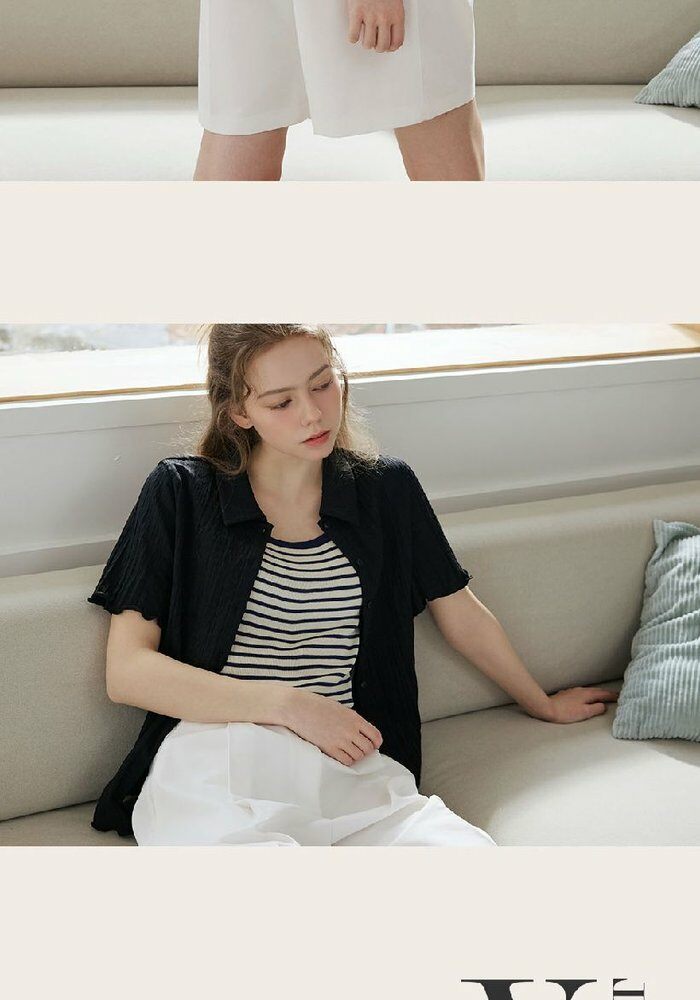 [카드 5%할인][런칭가59,900원→2만원↓] 브이컷 26SS 크링클 셔츠 3종