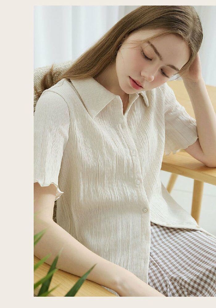 [카드 5%할인][런칭가59,900원→2만원↓] 브이컷 26SS 크링클 셔츠 3종