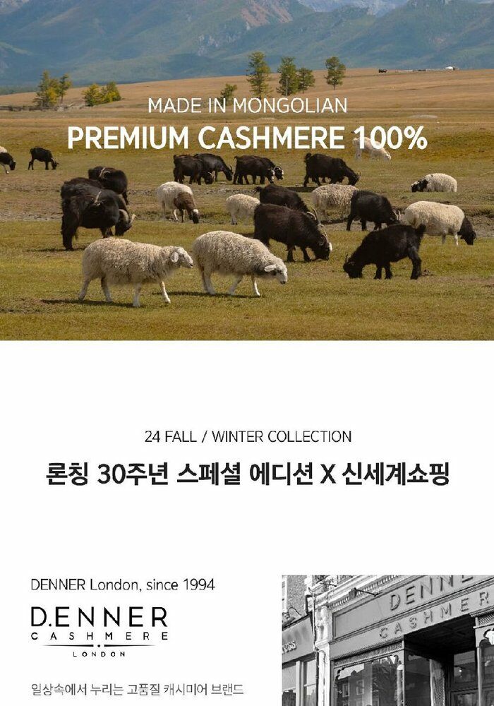 [롯데카드5%할인](m) 몽골리안 캐시미어 100 여성 가디건