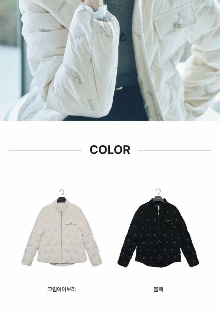 [카드 5%할인]★런칭가299,000원★25FW 시슬리 자수다운점퍼 1종