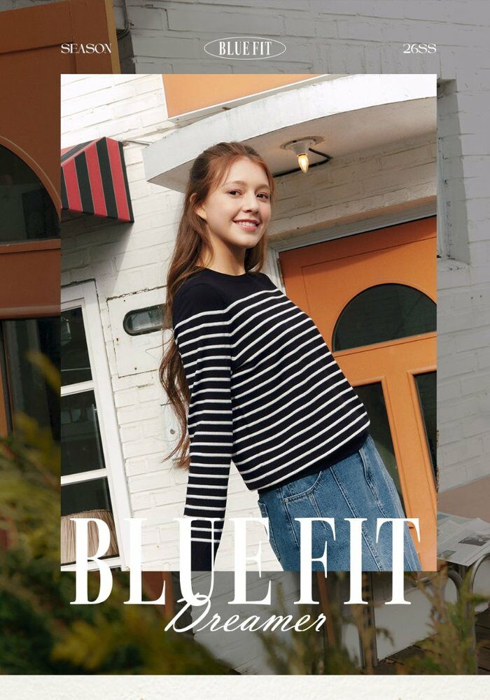 [카드 5%할인][론칭가 79,000원→2만원↓] 블루핏 26SS 스트라이프 니트 3종