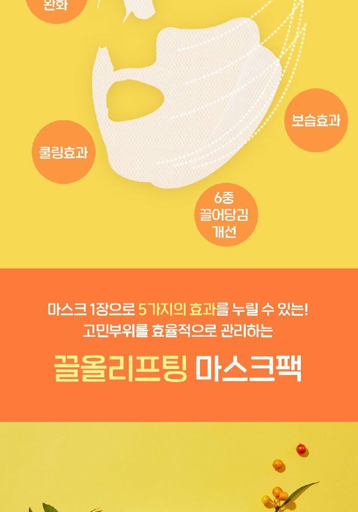 [카드 5%할인](기본) [15회 관리] 리브이셀 풀페이스 리프팅 마스크 기본 구성
