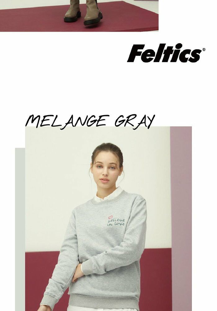 [삼성5%할인][단품] 펠틱스 22 FW 여성 맨투맨 티셔츠1종