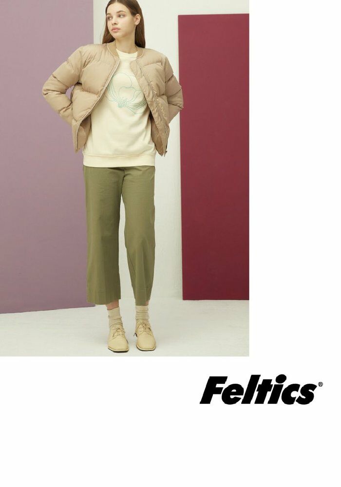 [삼성5%할인][단품] 펠틱스 22 FW 여성 맨투맨 티셔츠1종