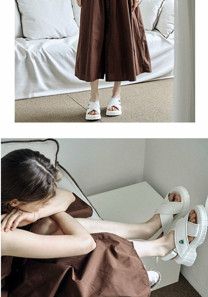 [카드 5%할인][론칭가99,000원 →39,000원]베네통 쿨메쉬 샌들