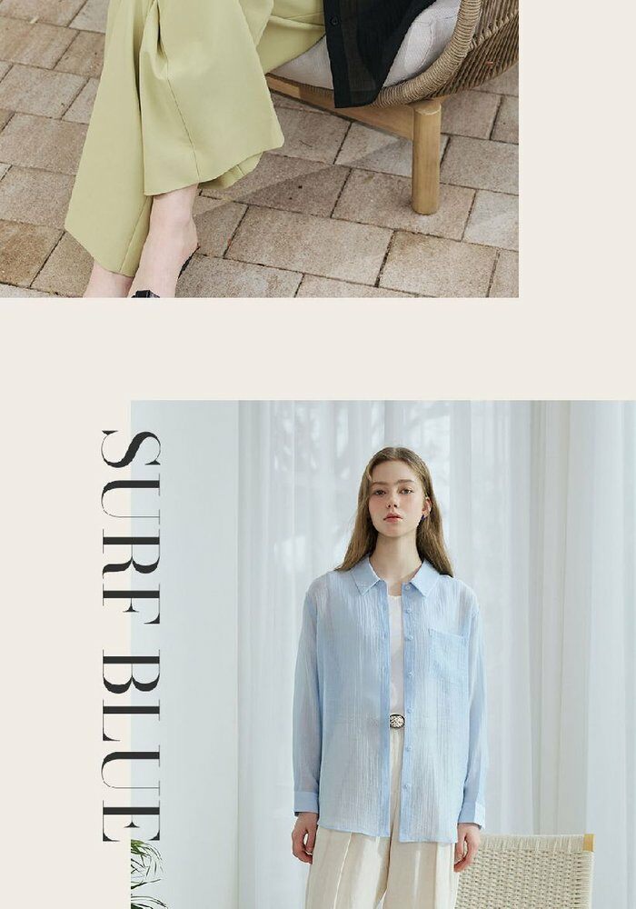 [카드 5%할인][런칭가69,900원→2만원↓]브이컷 인견 블라우스 3종(후드2종+카라1종)