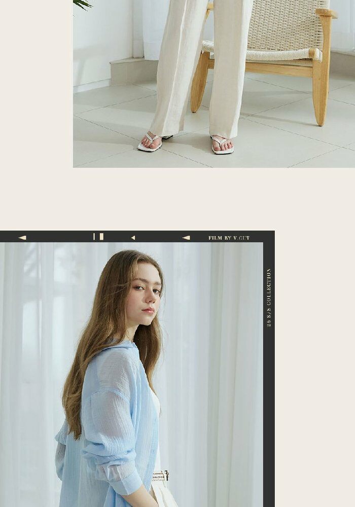 [카드 5%할인][런칭가69,900원→2만원↓]브이컷 인견 블라우스 3종(후드2종+카라1종)