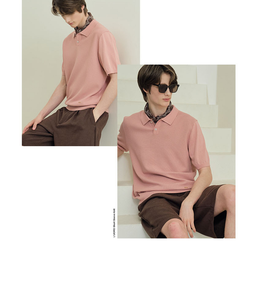 [롯데카드5%할인]워모 26 썸머 반팔 니트 3종