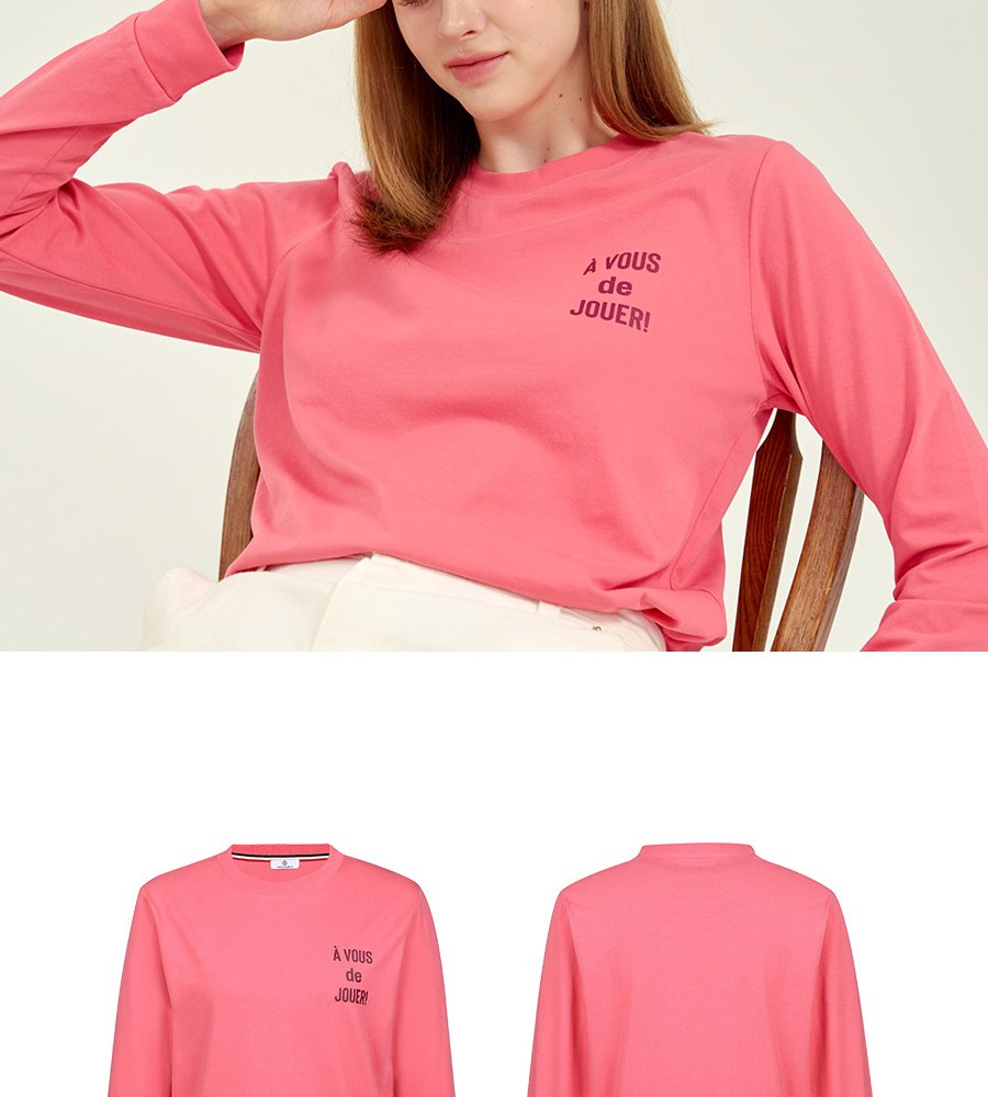 [카드 5%할인]세르즈블랑코 긴팔티셔츠 4종 여성