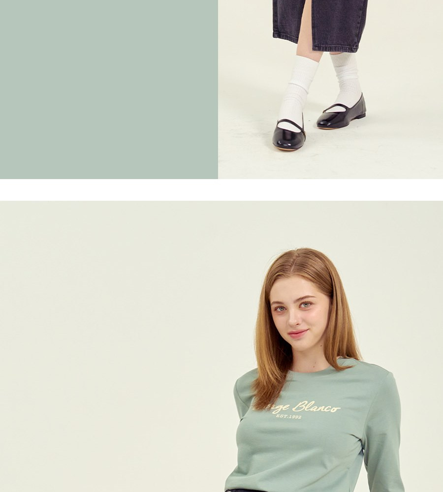 [카드 5%할인]세르즈블랑코 긴팔티셔츠 4종 여성