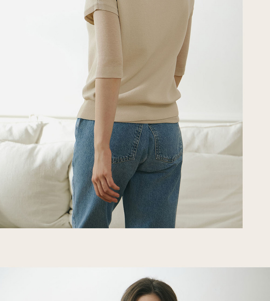 [NH카드5%할인][런칭가69,900원→3만원↓]브이컷 하프넥 니트 4종