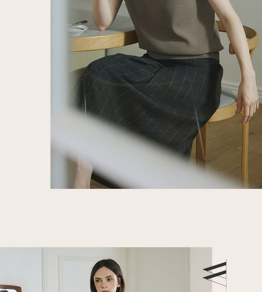 [NH카드5%할인][런칭가69,900원→3만원↓]브이컷 하프넥 니트 4종
