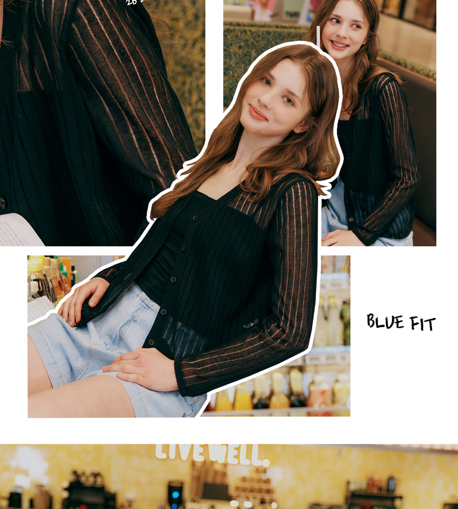 [NH카드5%할인][론칭가 79,900원→2만원↓] 블루핏 NEW 시어 가디건 3종