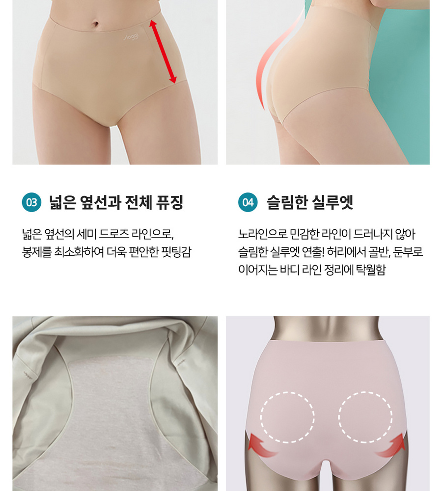 [카드 5%할인][신세계단독특가] 슬로기 썸머 맥시 팬티 6+2