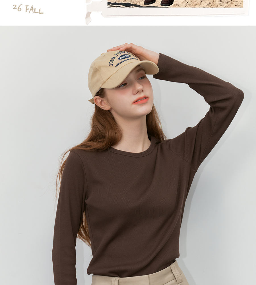 [국민카드5%할인][론칭가 79,000원→2만원↓] 블루핏 26FW 리브 티셔츠 4종