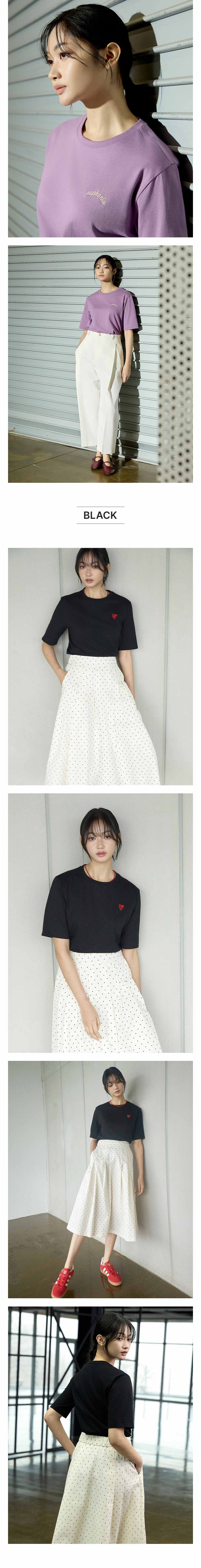 [카드 5%할인][파격초특가]에디션S 레터링 티셔츠 5종 