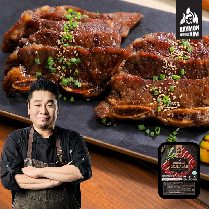 [레이먼킴] 청정 양념 LA갈비 400g x 4팩 외